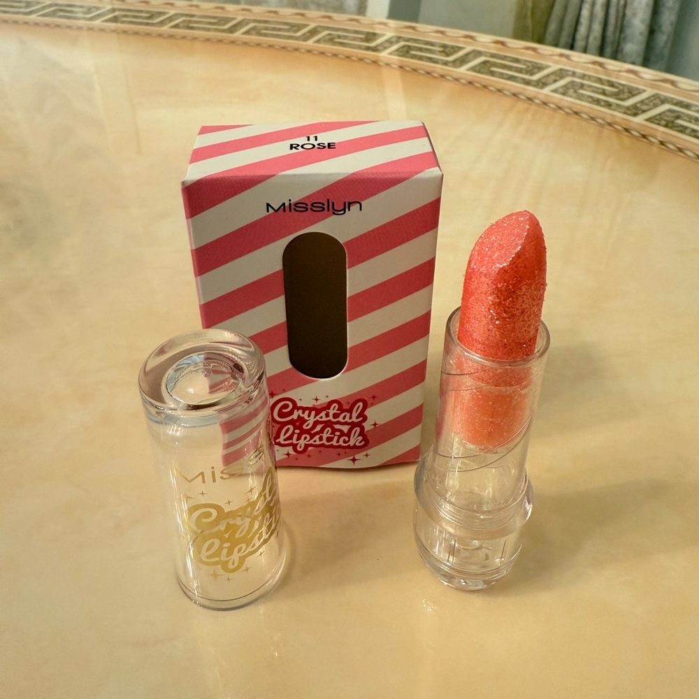 Crystal Lipstick - Pink shimmer